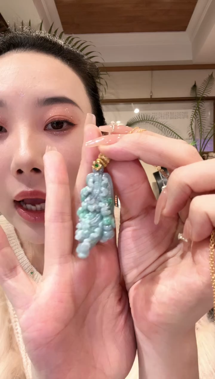 【闪购商品】翡翠颈饰未镶嵌国风