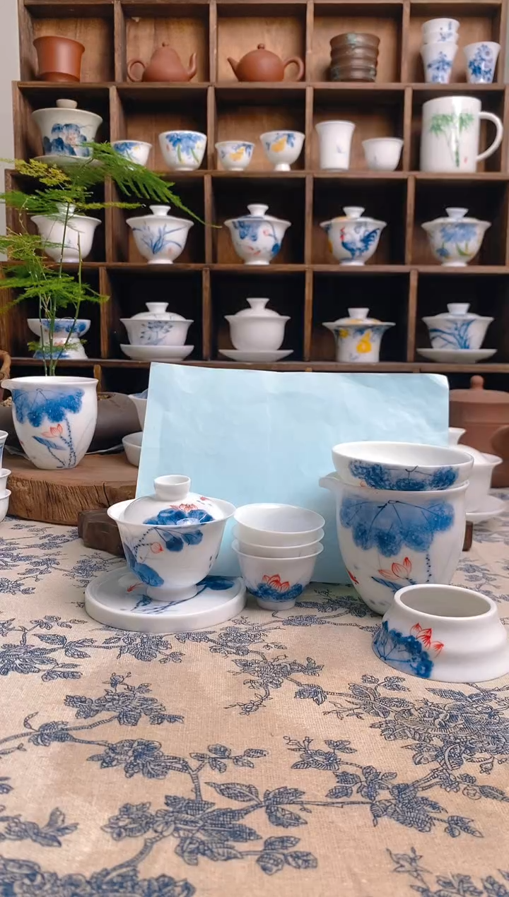 【闪购商品】盖碗/杯群芳斋闪购链接（以闪拍图片为准）