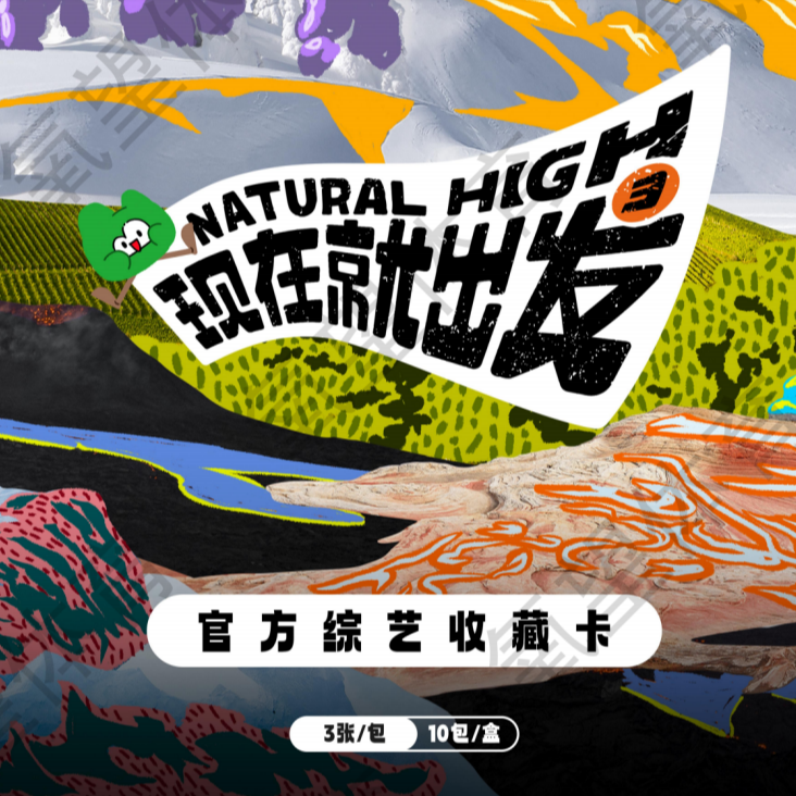 【刺盒】现在就出发3 官方综艺收藏卡 白敬亭 王安宇 胡先煦 【拆卡】