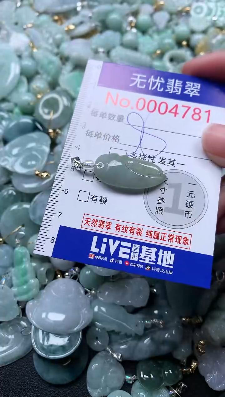 颈饰未镶嵌翡翠4781