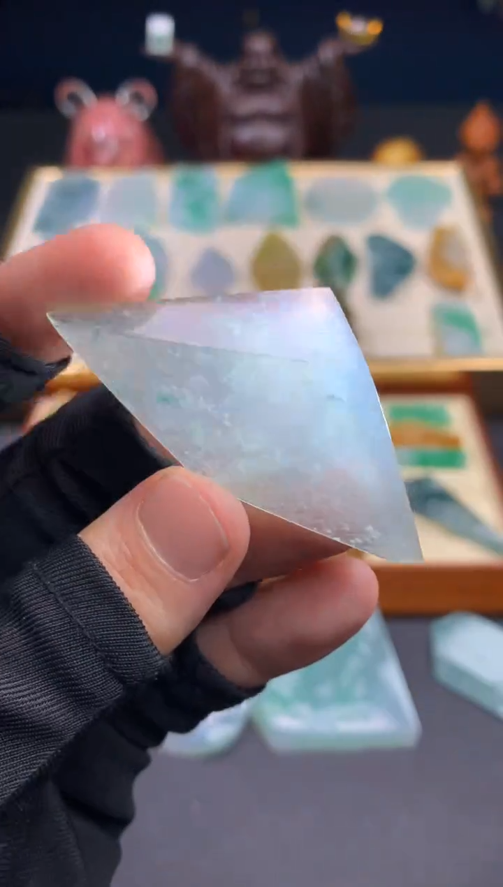 未镶嵌定制翡翠天然翡翠裸石（包工）