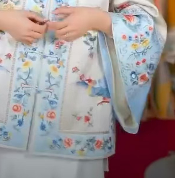 1751号【美锦家】新中式国风新款满绣中襟外套250599/258240(D)