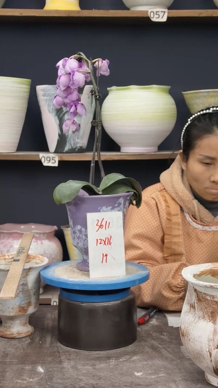 景德镇花盆默认微瑕3611