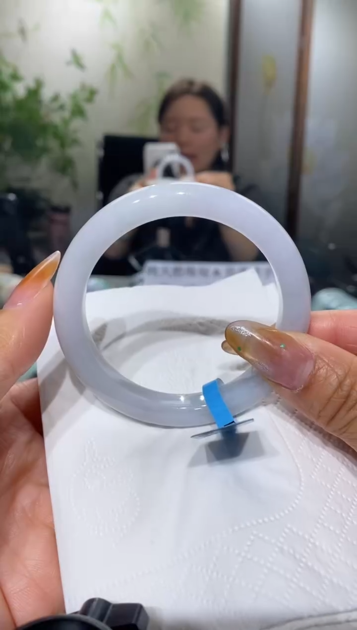未镶嵌手镯翡翠圈口54.7