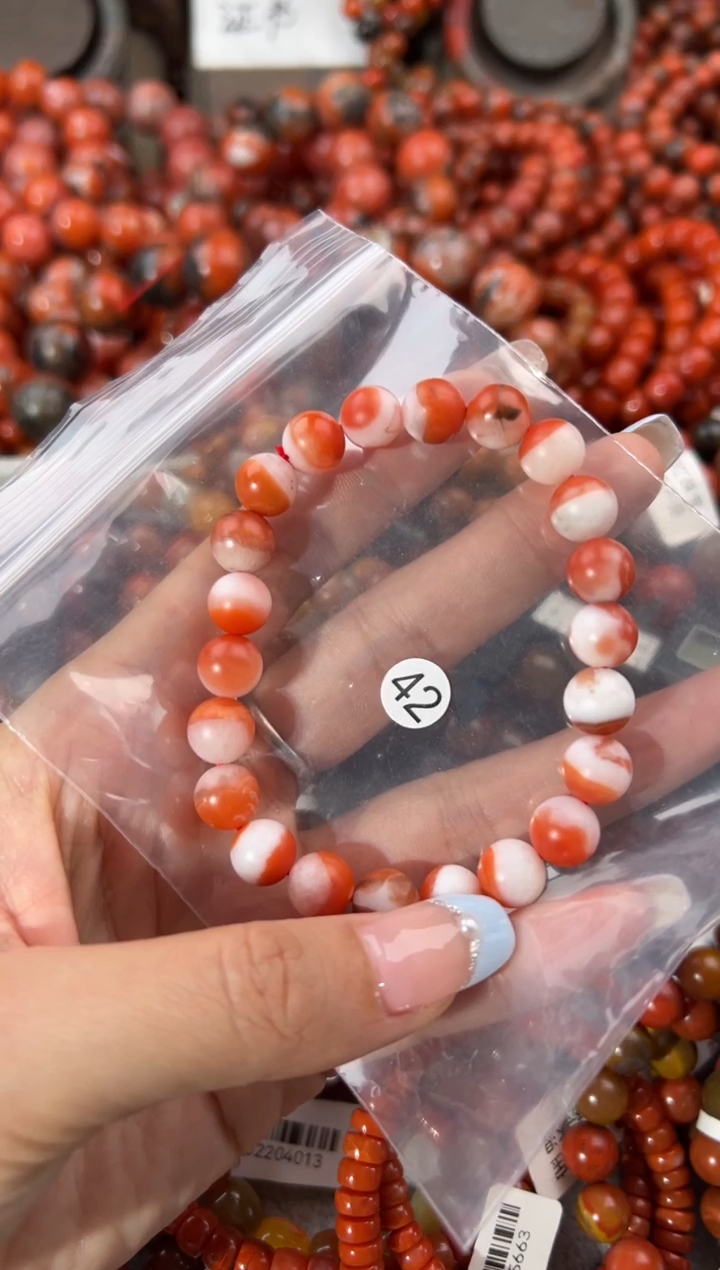 未镶嵌手串南红玛瑙9