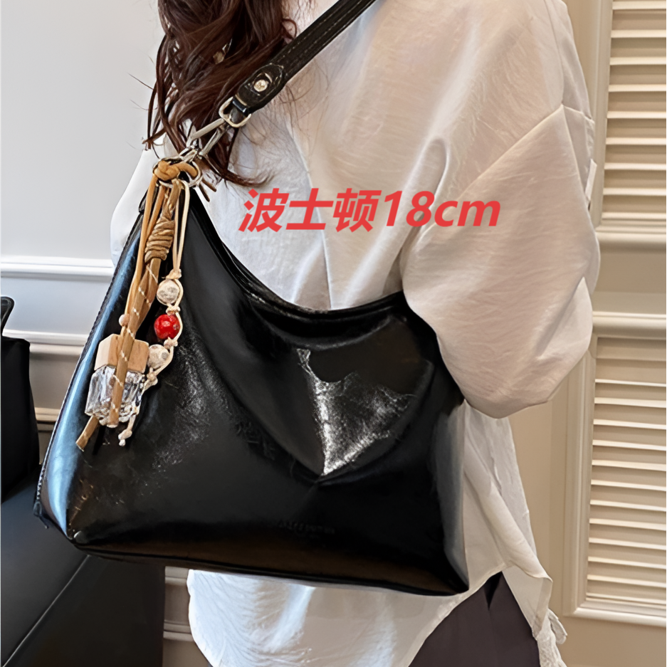 波士顿单肩斜跨包18cm 贰