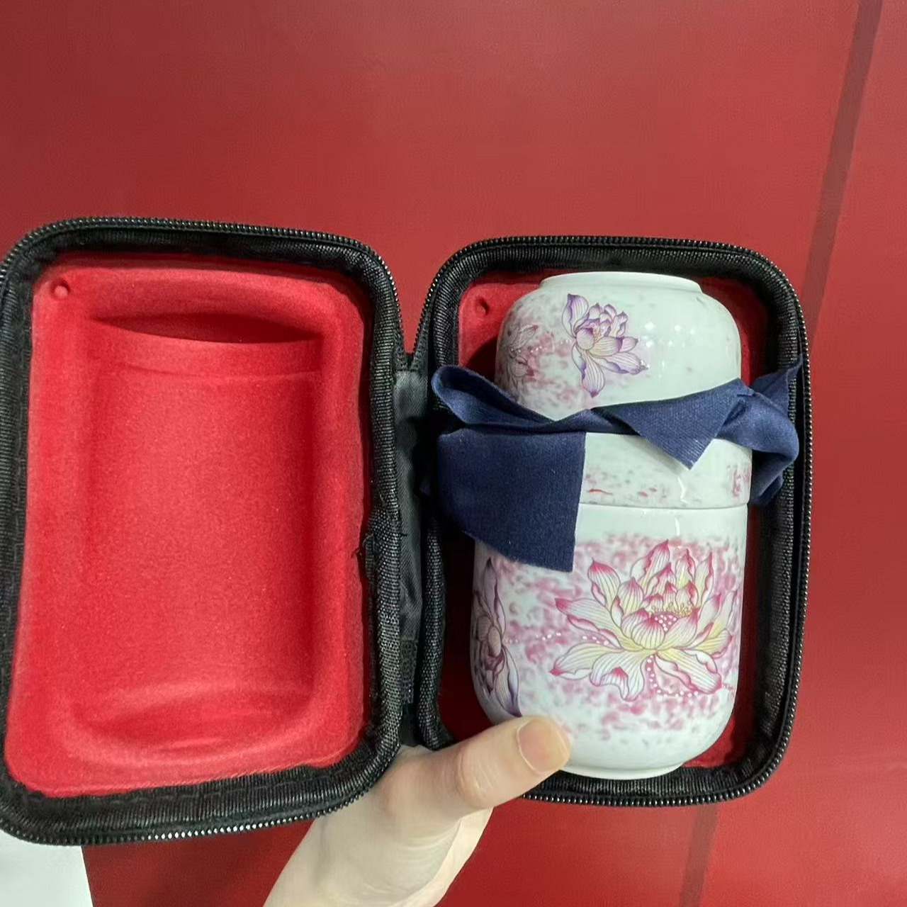 【闪购链接】ys703-粉色牡丹旅行套