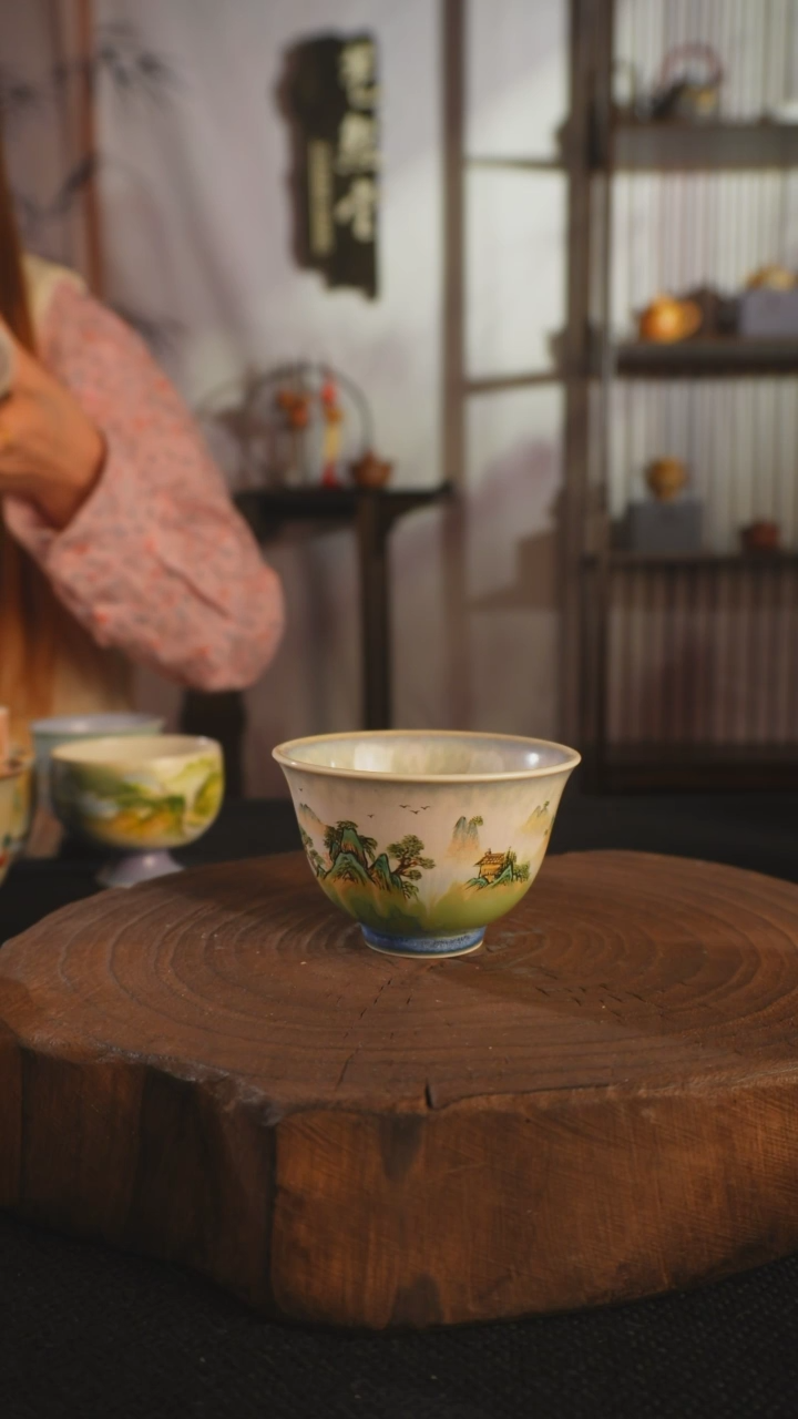 【闪购商品】艺然堂手工手绘茶器