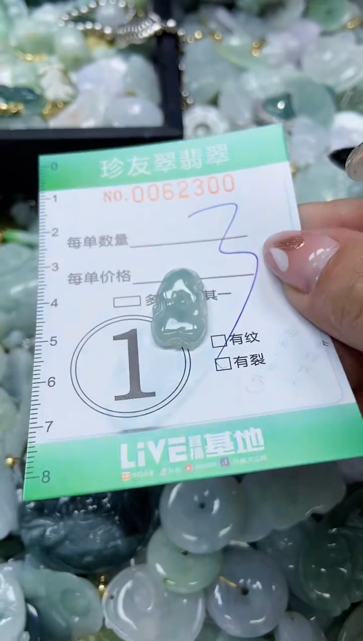 【闪购商品】翡翠颈饰未镶嵌闪购0062300