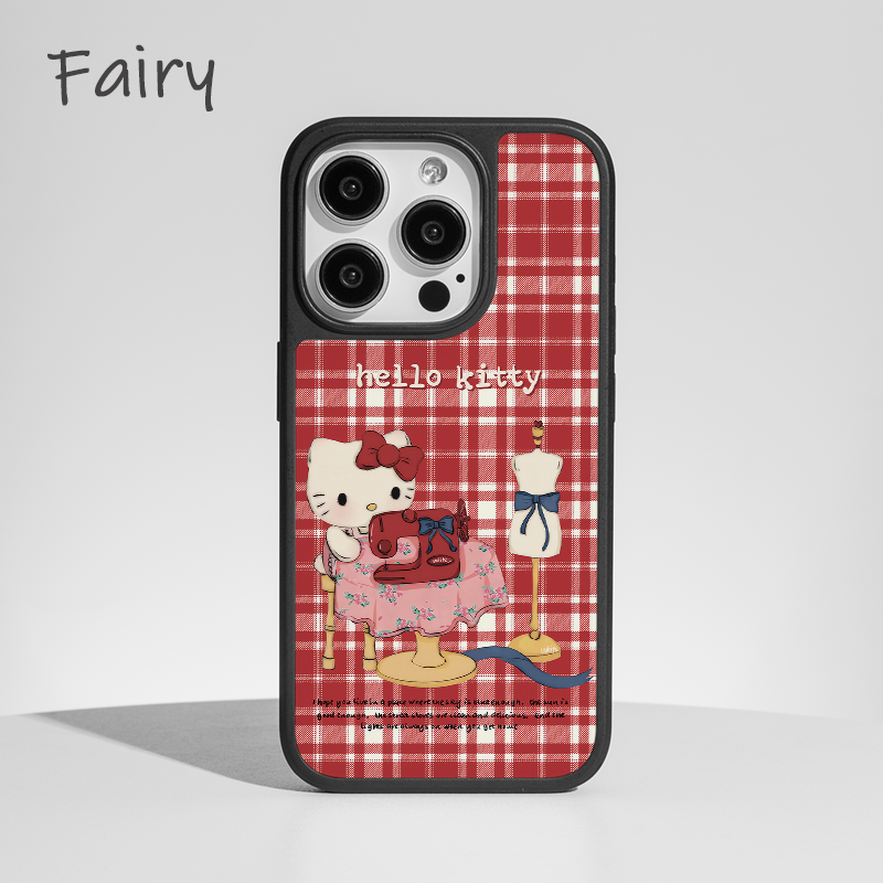 裁缝HelloKitty适用苹果16promax手机壳iphone15新款14全包12磁吸