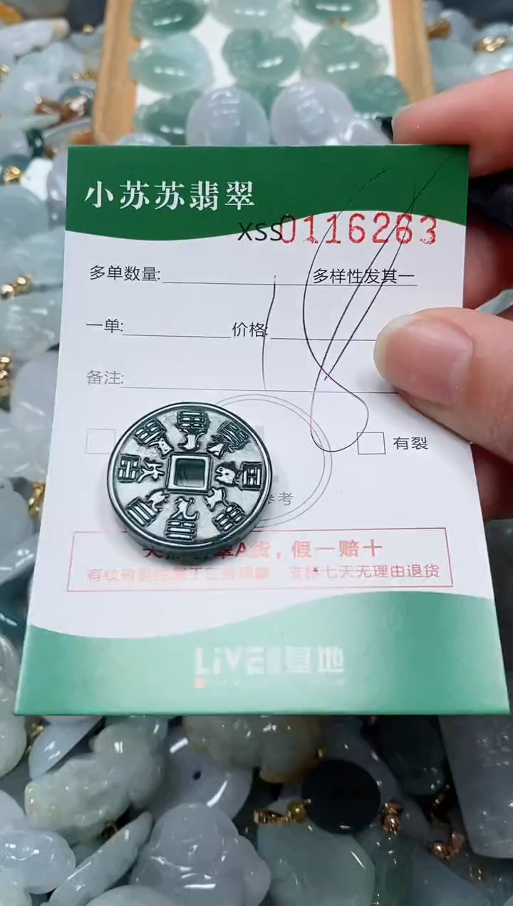 【闪购商品】翡翠颈饰未镶嵌闪购商品0116263