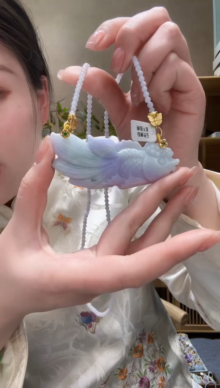 【闪购商品】翡翠颈饰未镶嵌吊坠