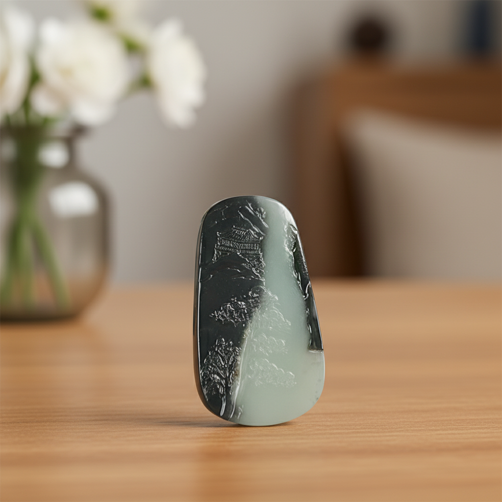 A726和田玉吊坠LY154289136