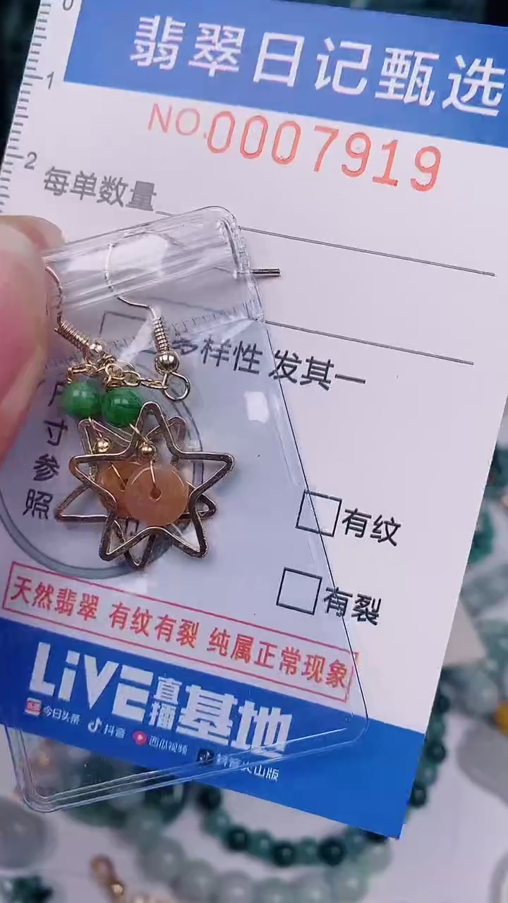 【闪购商品】翡翠颈饰未镶嵌00007919