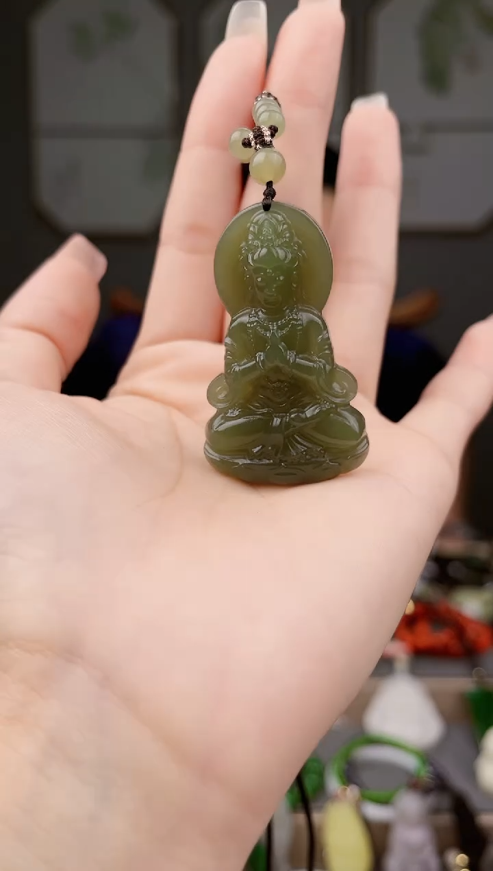 和田玉未镶嵌颈饰多样性发货拍一单发一个