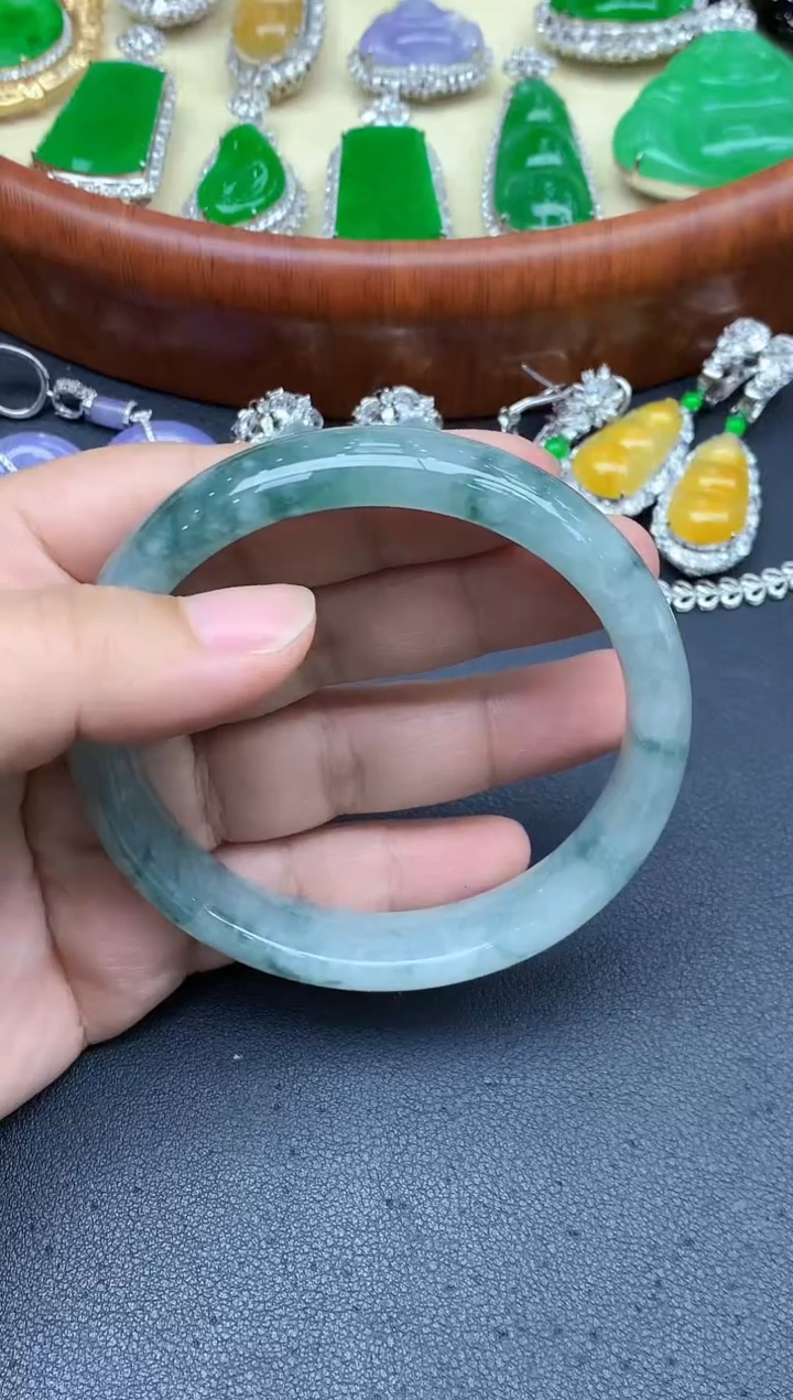 未镶嵌手镯翡翠229-中国好珍宝