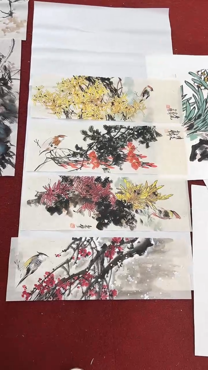 国画丰海亮/国画/花鸟