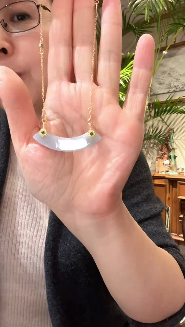 【闪购商品】翡翠颈饰未镶嵌国风