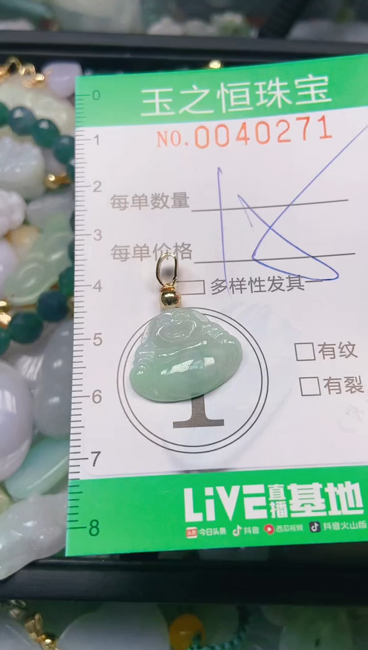 【闪购商品】翡翠颈饰未镶嵌闪购0040271