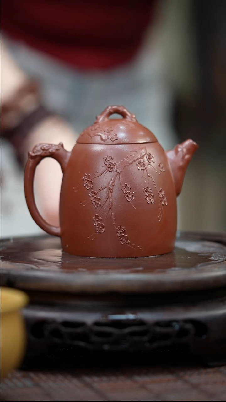 茶壶紫砂宜兴紫砂岁颐传砂原矿全手12