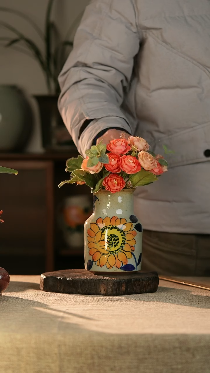 【闪购商品】瓶019景德镇陶瓷口8高16