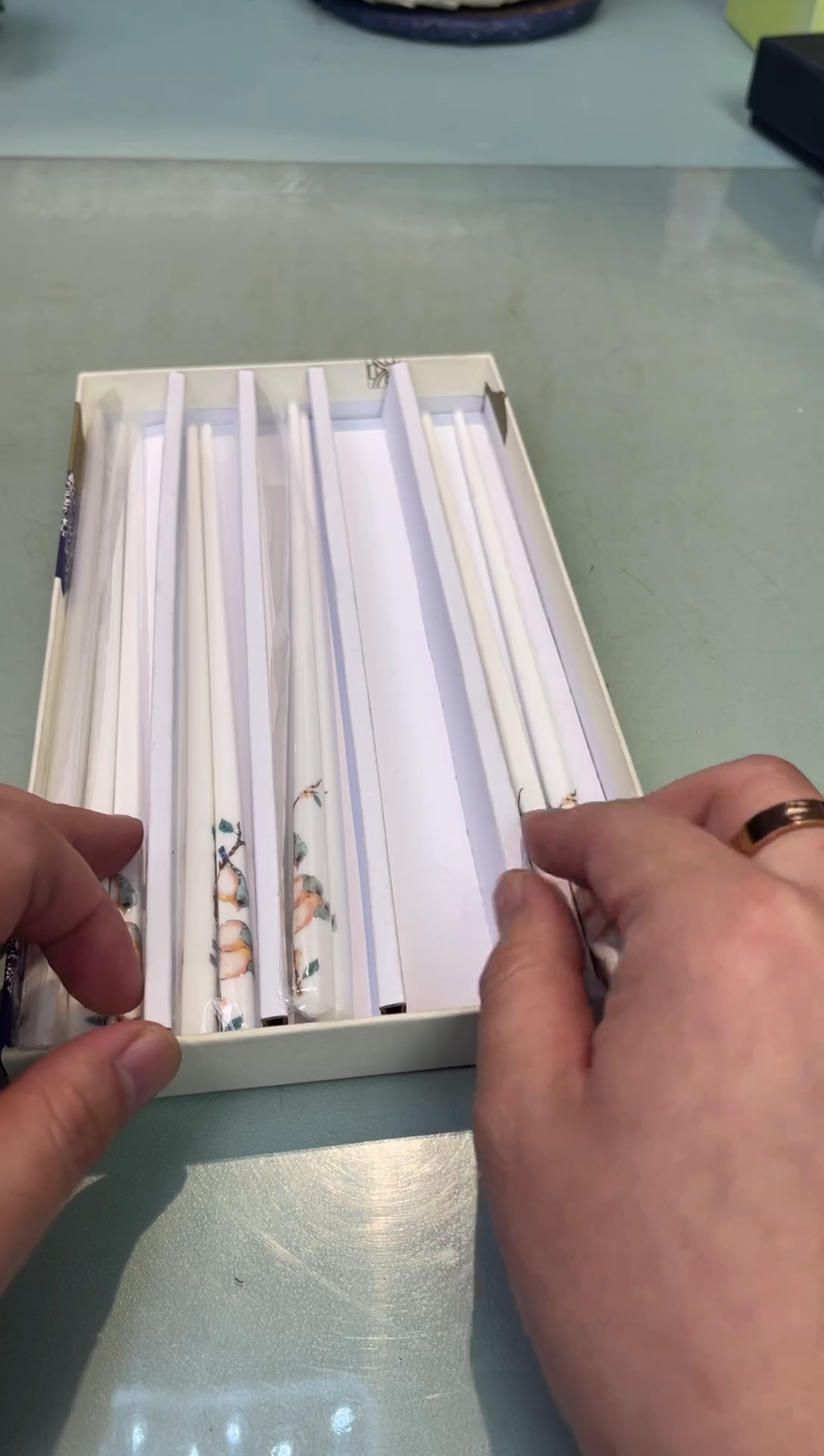 【闪购商品】瓷片九谷筷子                