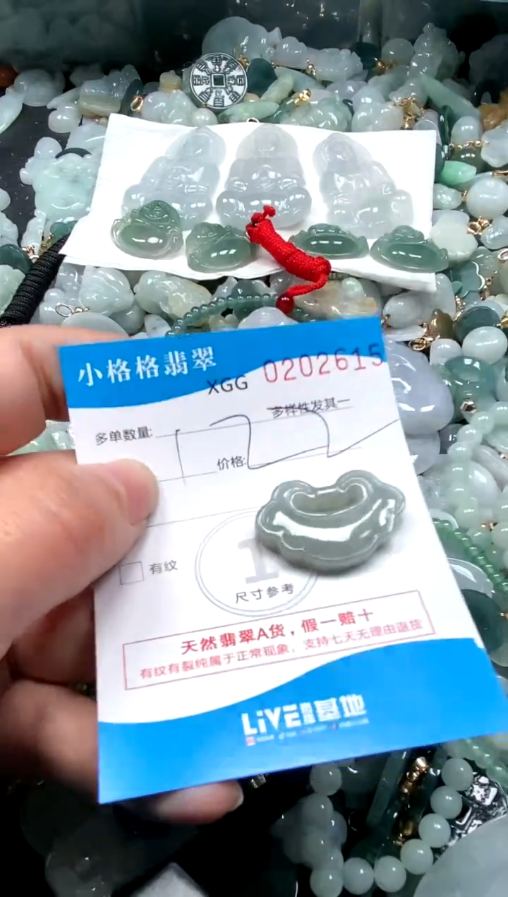 【闪购商品】翡翠颈饰未镶嵌闪购商品0202615