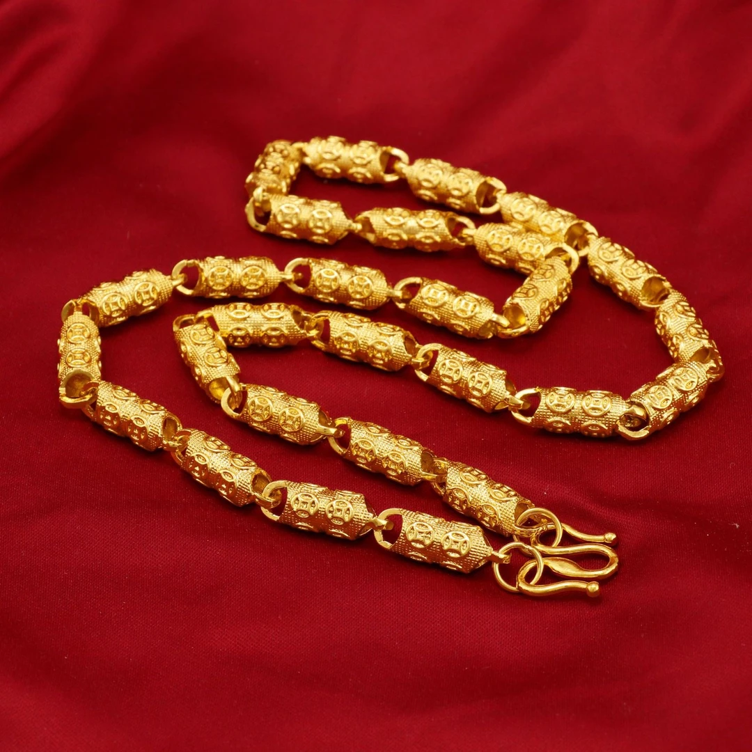 【专柜正品】家财万贯男款招财项链财源滚滚-心玉