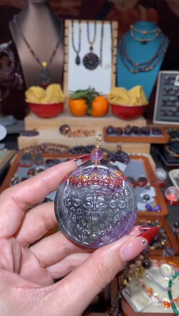 【闪购商品】水晶吊坠未镶嵌极光扎基