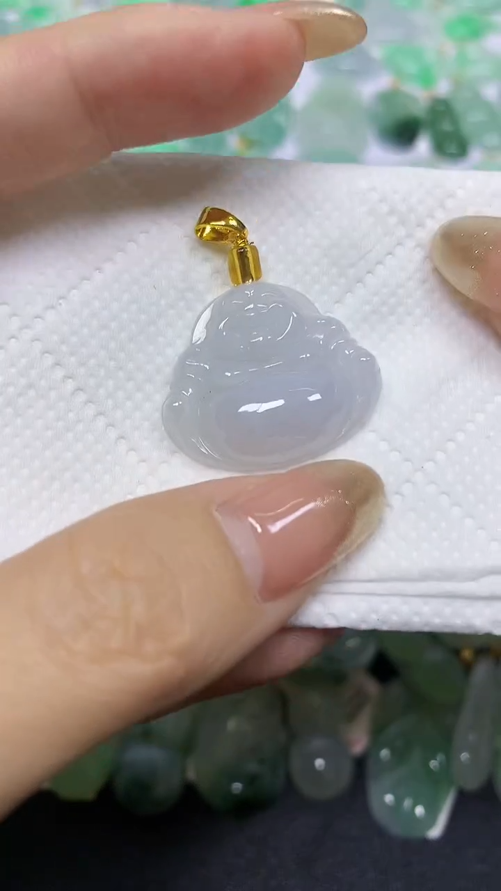 颈饰未镶嵌翡翠A货