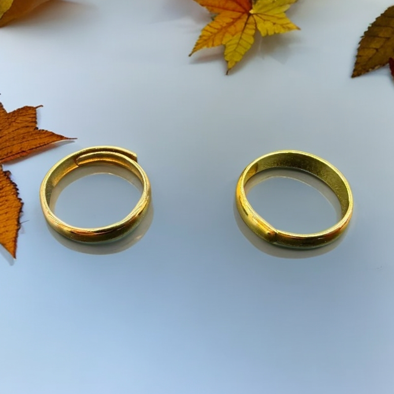 【林总专属】时尚素圈合金戒指JZ61968 拍一发二