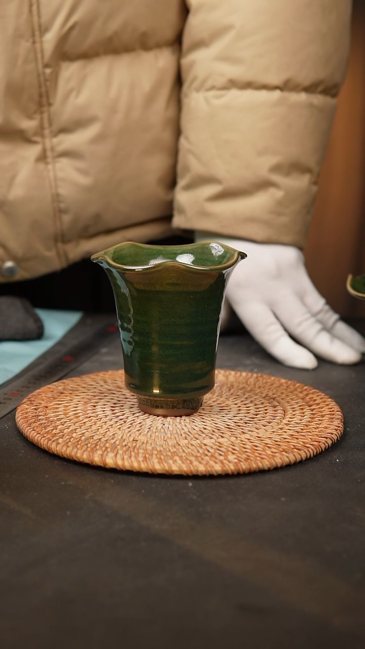 【闪购商品】瓷片泥泥手工花盆