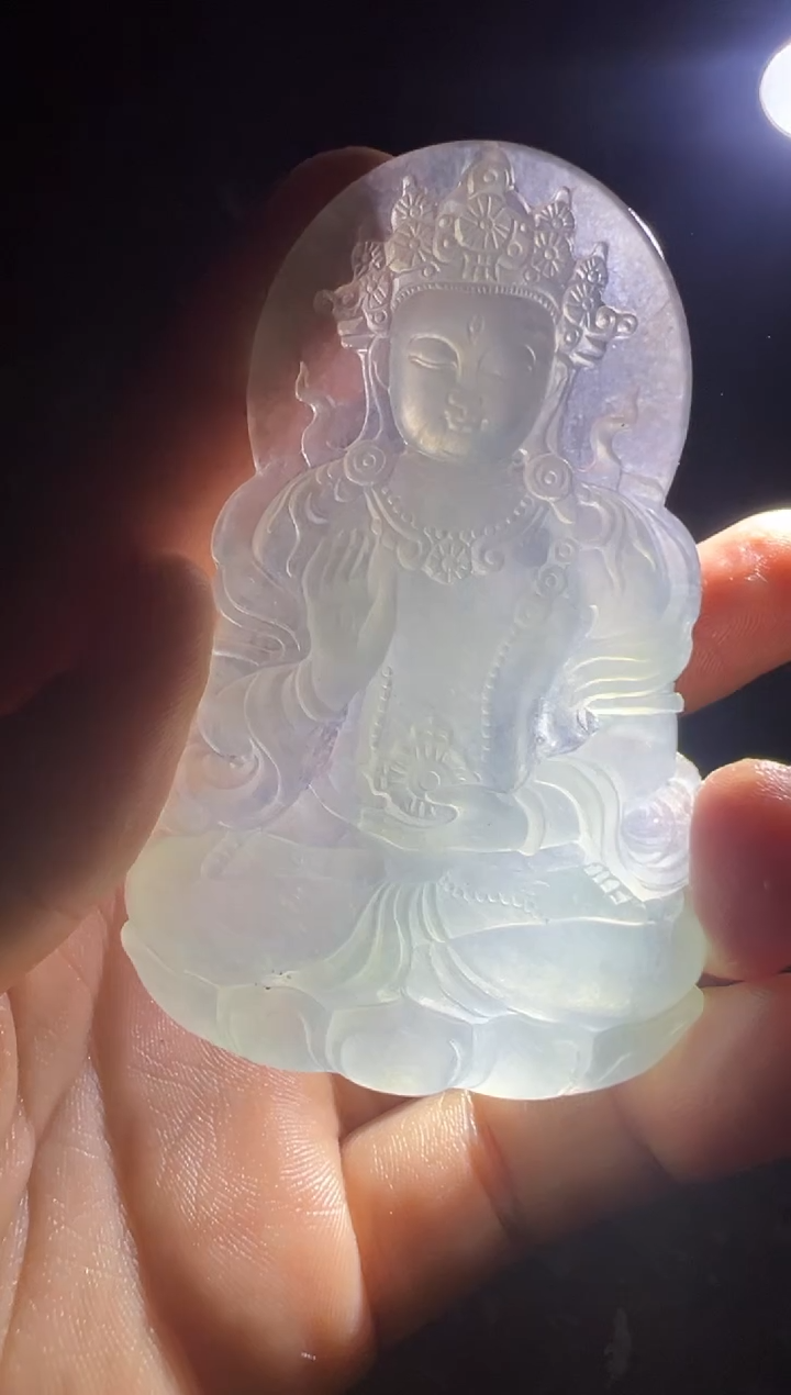 【闪购商品】定制翡翠未镶嵌度母