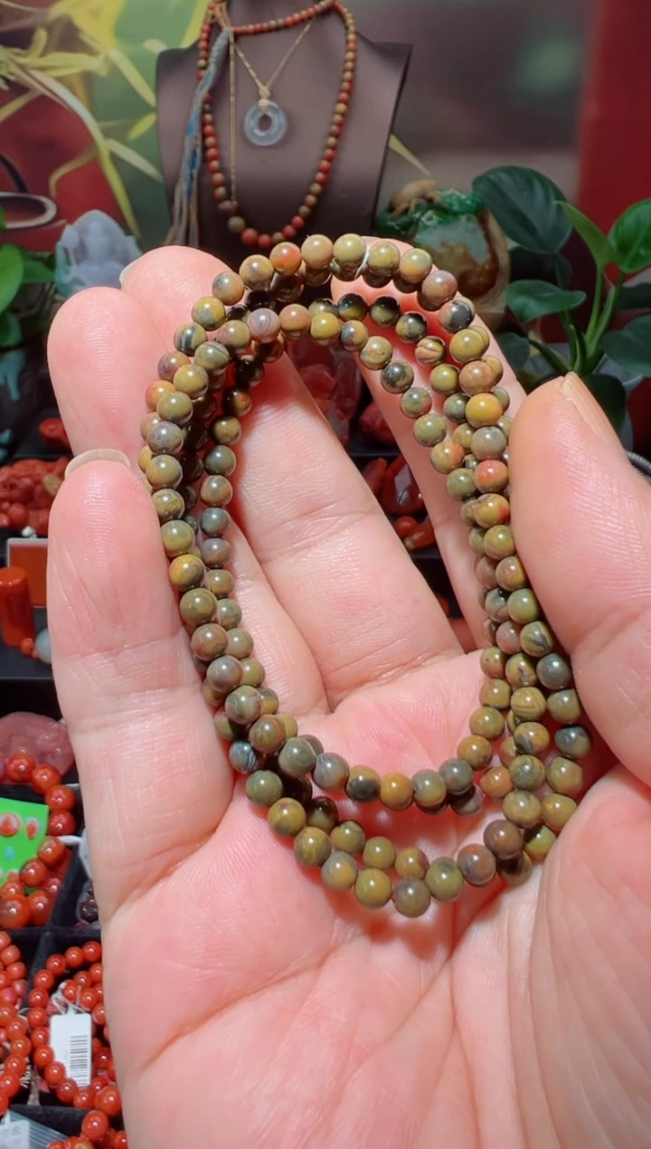 手链未镶嵌南红玛瑙多圈4.4m