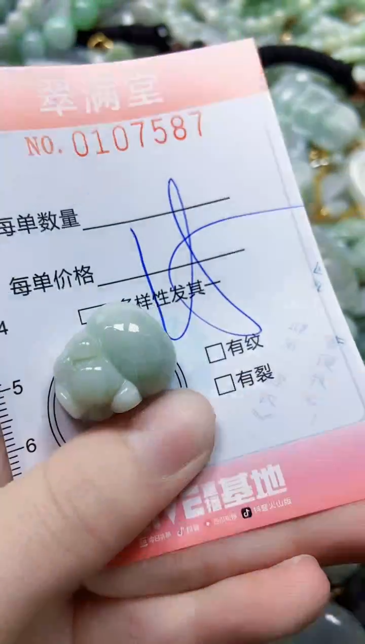 【闪购商品】翡翠颈饰未镶嵌闪购0107587
