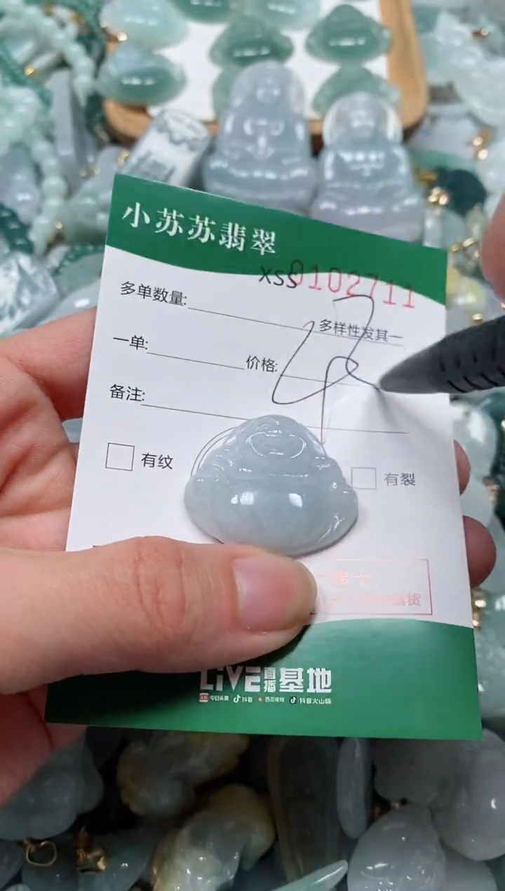 【闪购商品】翡翠颈饰未镶嵌闪购商品0102711