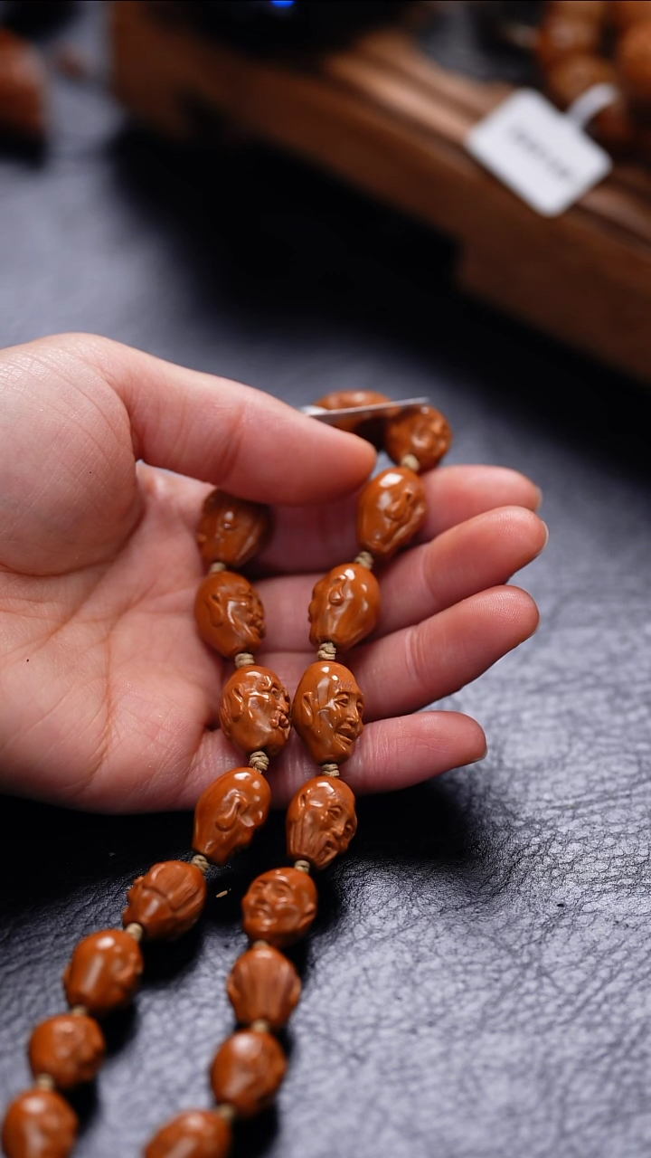 【闪购商品】橄榄核吊坠素核手串