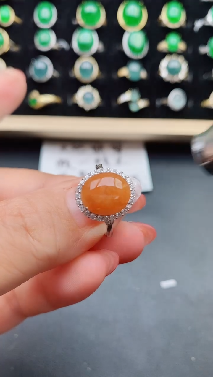 【闪购商品】翡翠戒指银S925镶嵌121212
