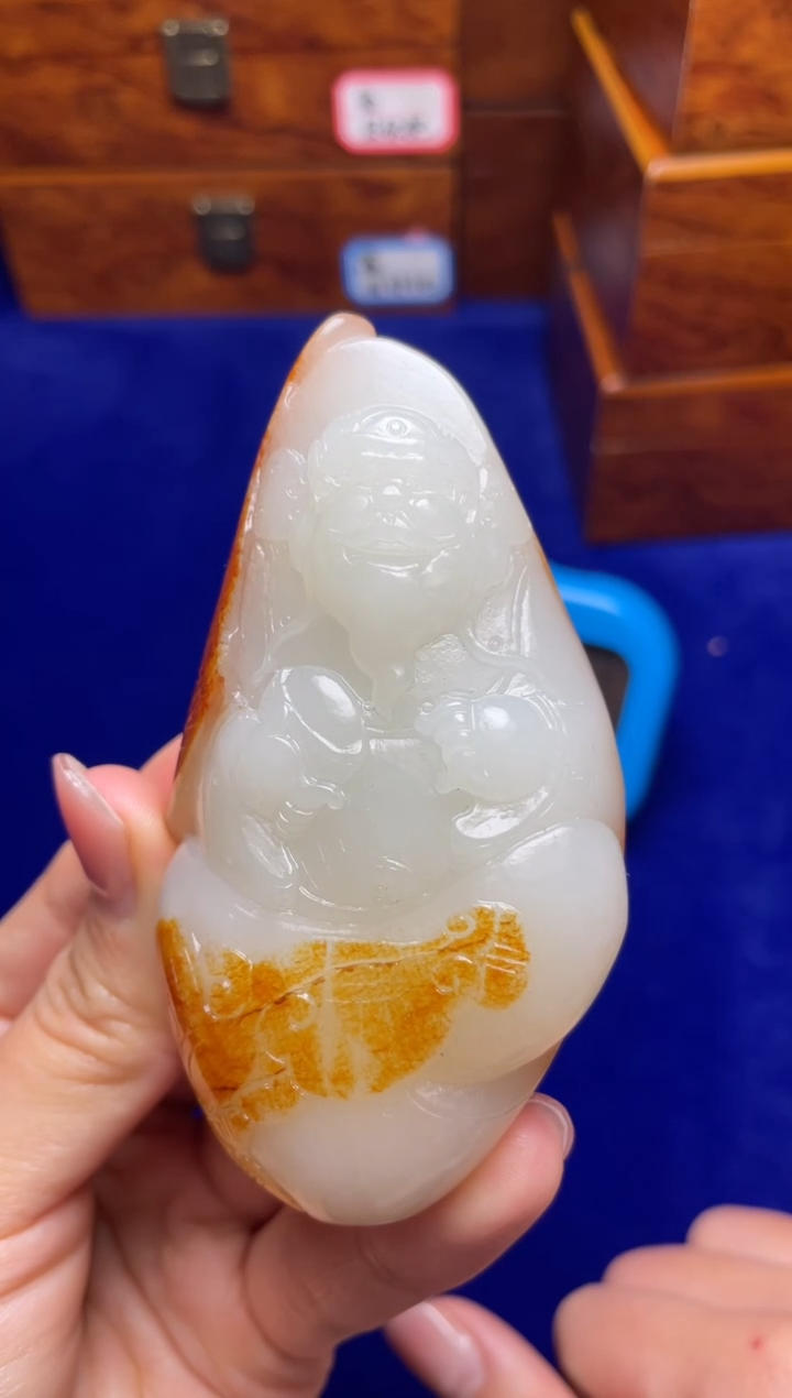 未镶嵌和田玉把件用****9和田玉