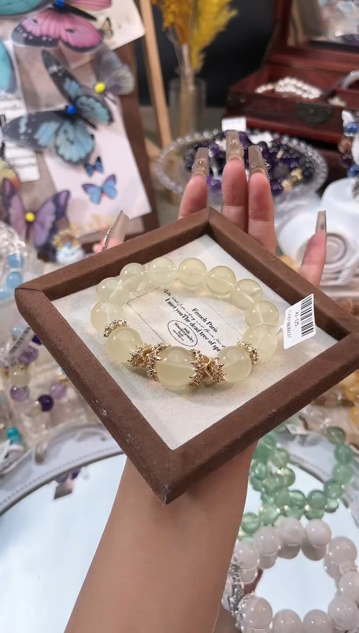 【闪购商品】水晶手链未镶嵌多样性发货颜色微差【要拍两单！！】