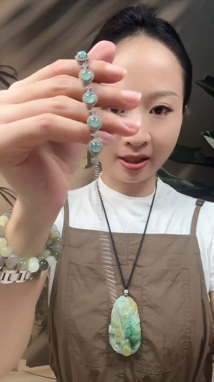 未镶嵌手链翡翠32/手链