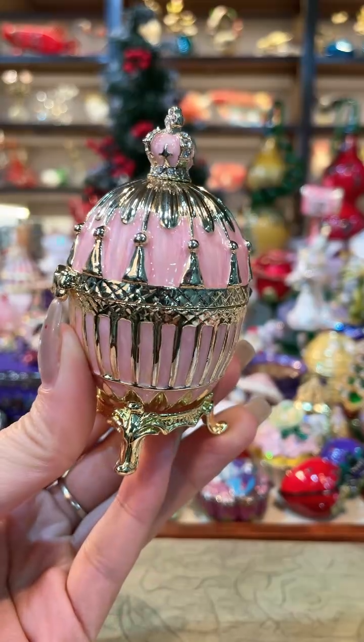 【闪购商品】 珐琅彩精致首饰盒