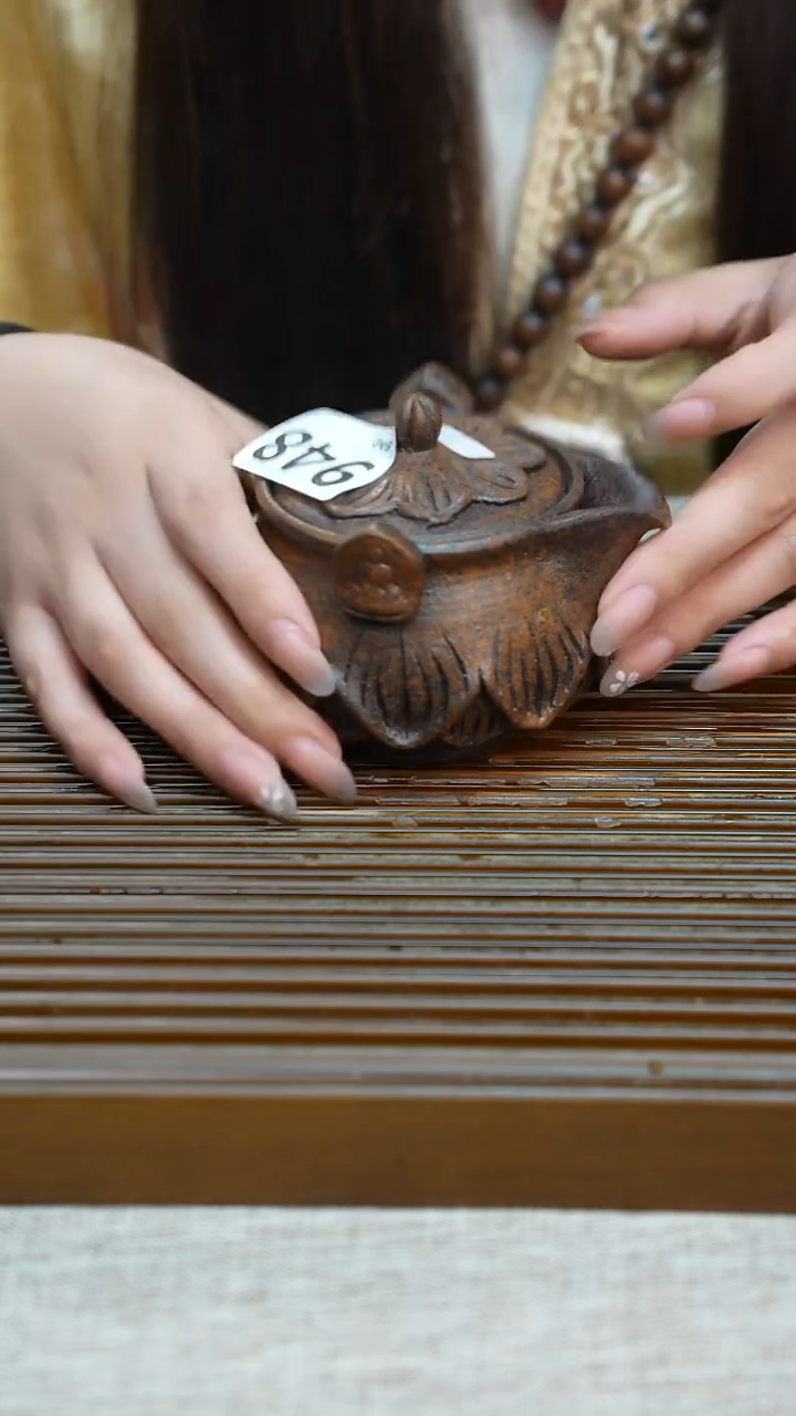 纯手工粗陶茶具每一只不一样