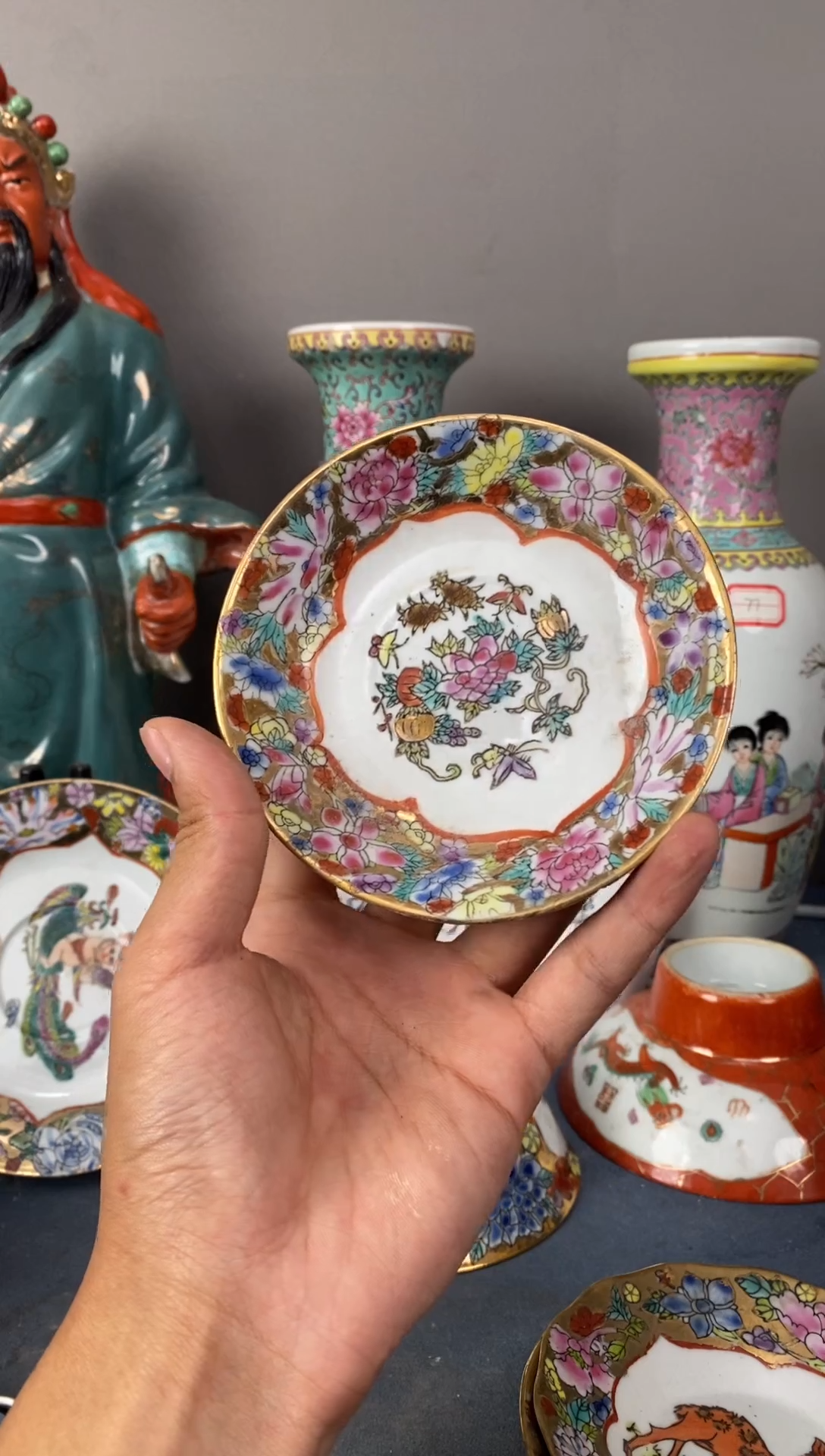 摆件陶567老厂瓷微瑕慎拍（已开价）