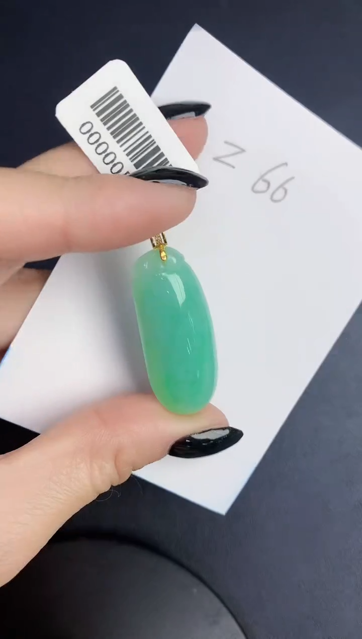 【闪购商品】翡翠颈饰18K金镶嵌00000000000