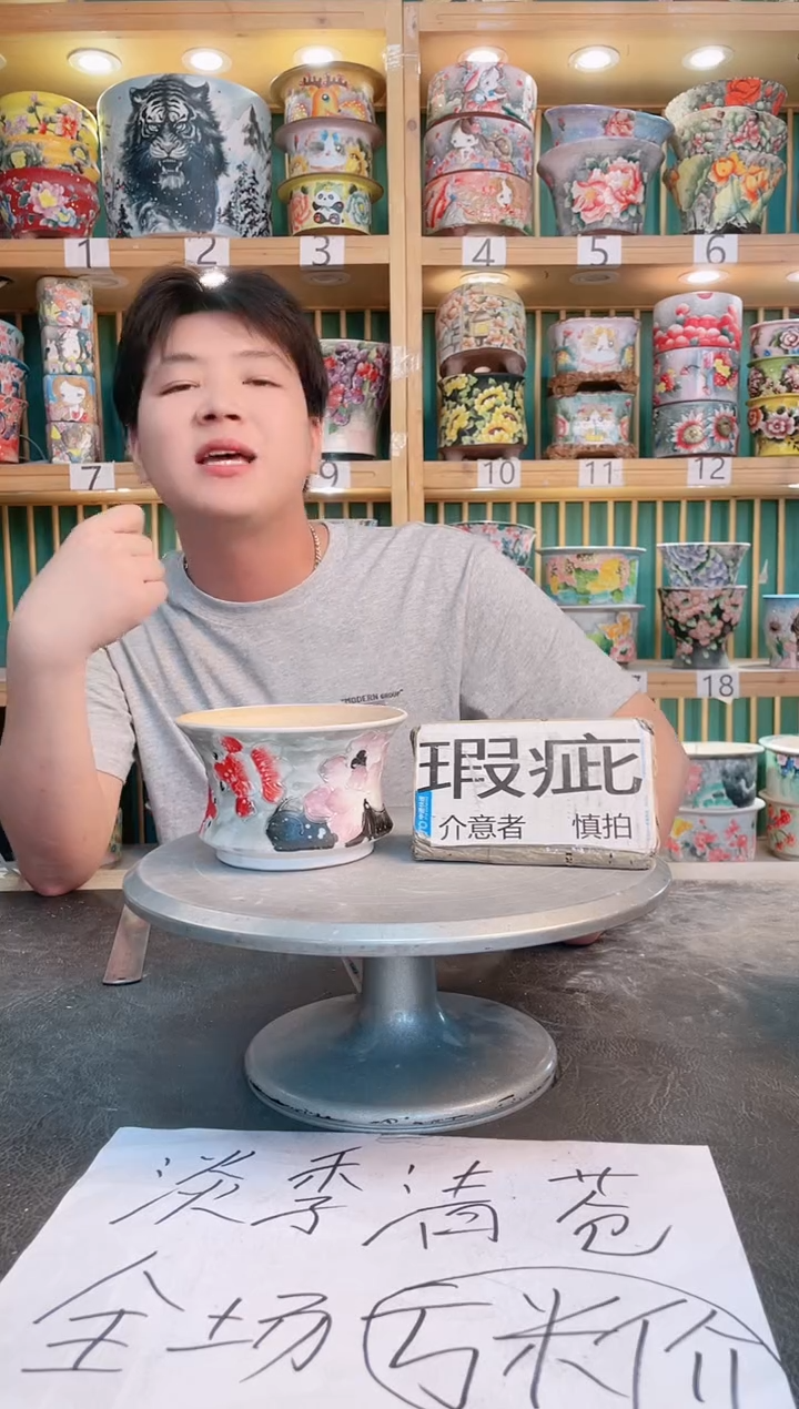 瓷片默认微瑕一物一拍0524-003