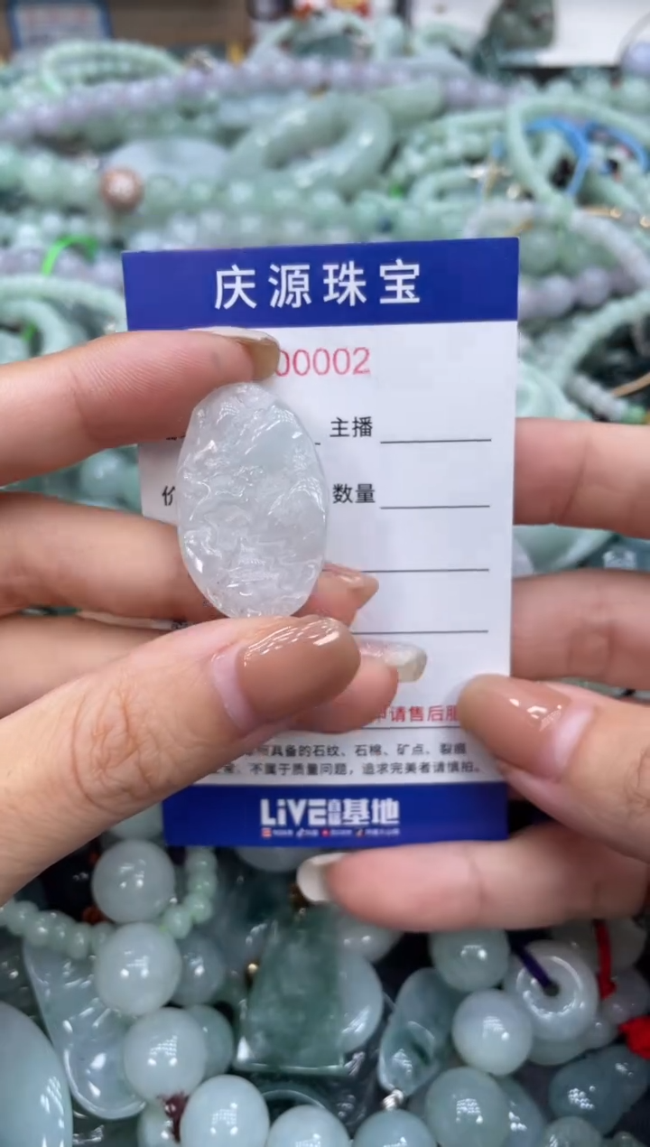 翡翠未镶嵌颈饰237