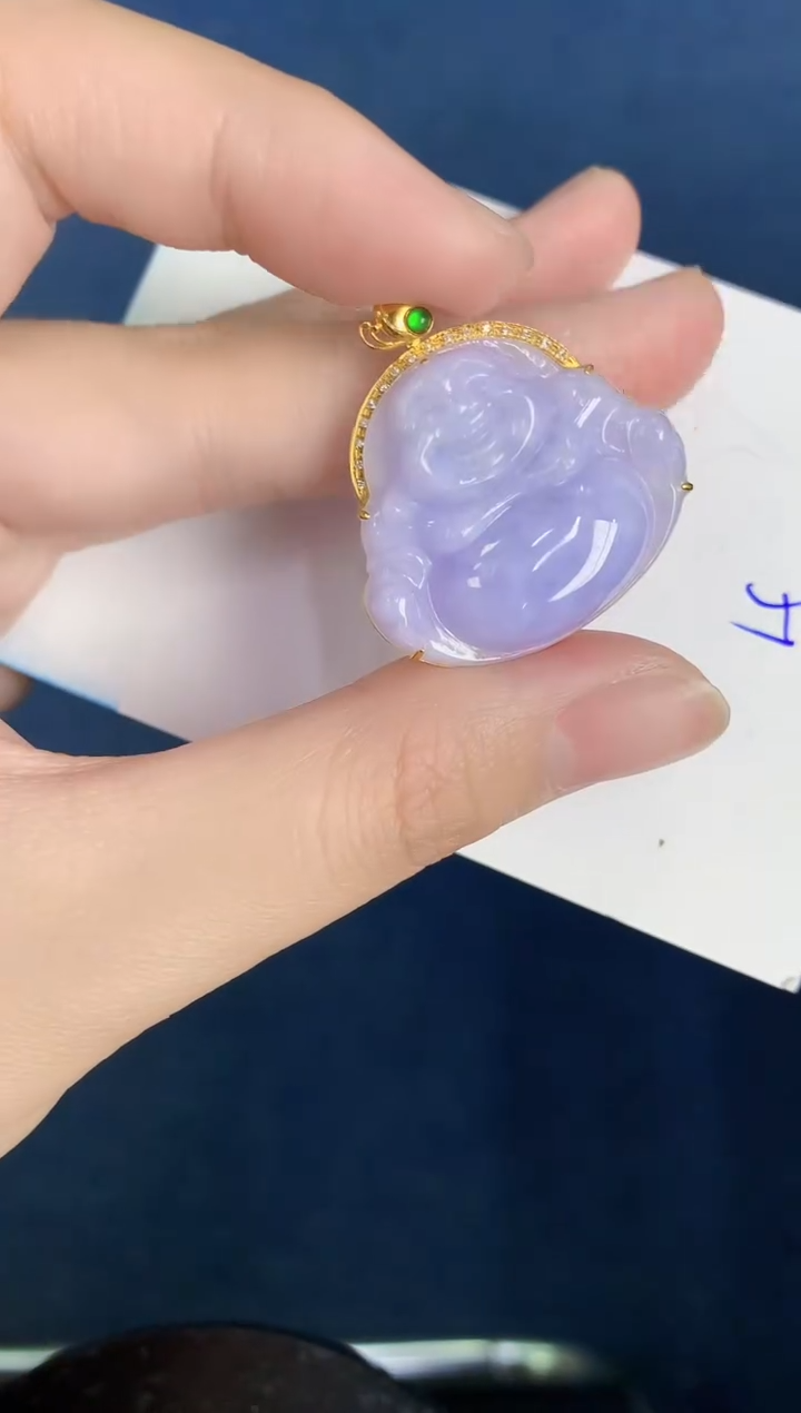 【闪购商品】翡翠颈饰18K金镶嵌000000000