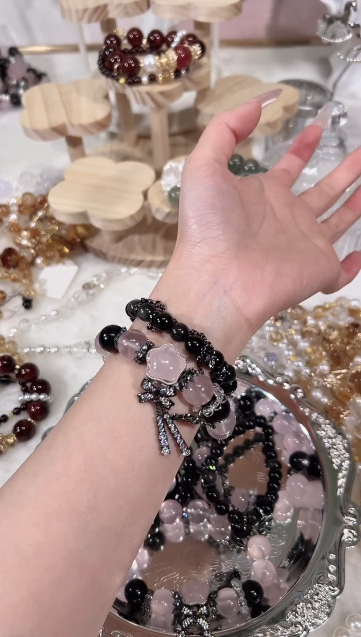 【闪购商品】水晶手链未镶嵌天然水晶默认微瑕 多样性发货发其一