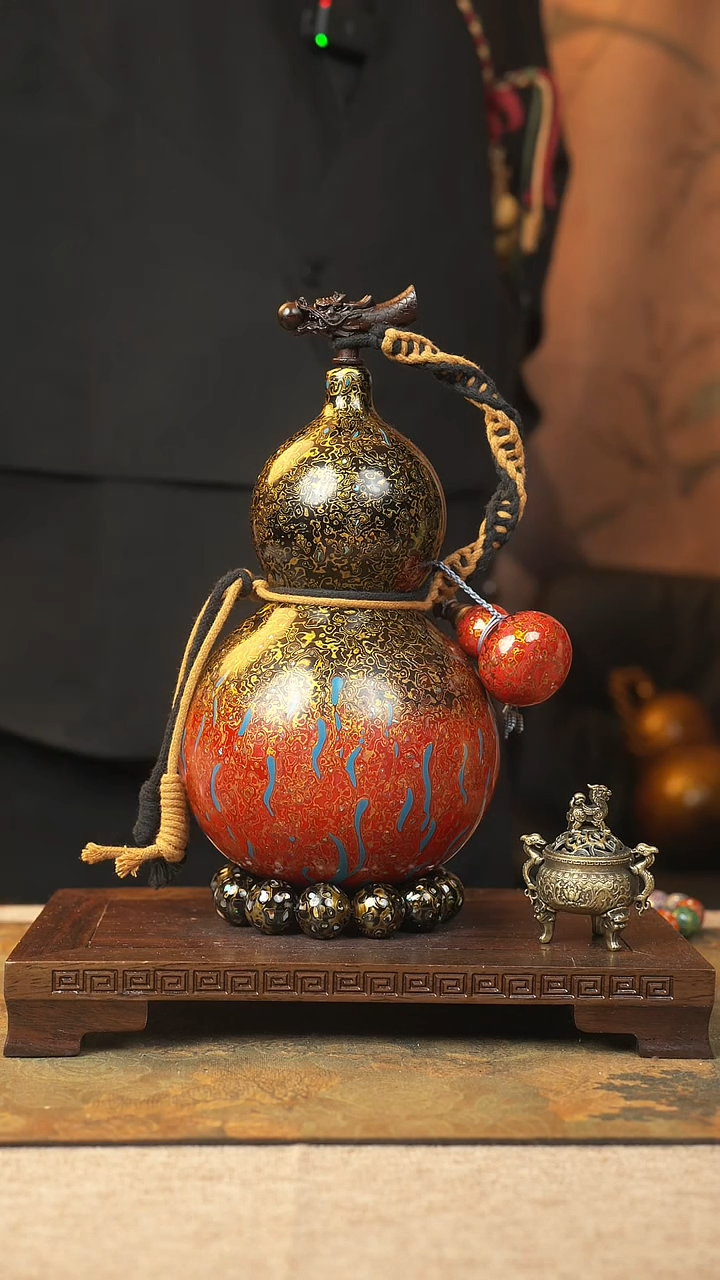 【闪购商品】101大漆葫芦一物一拍记葫堂800ml